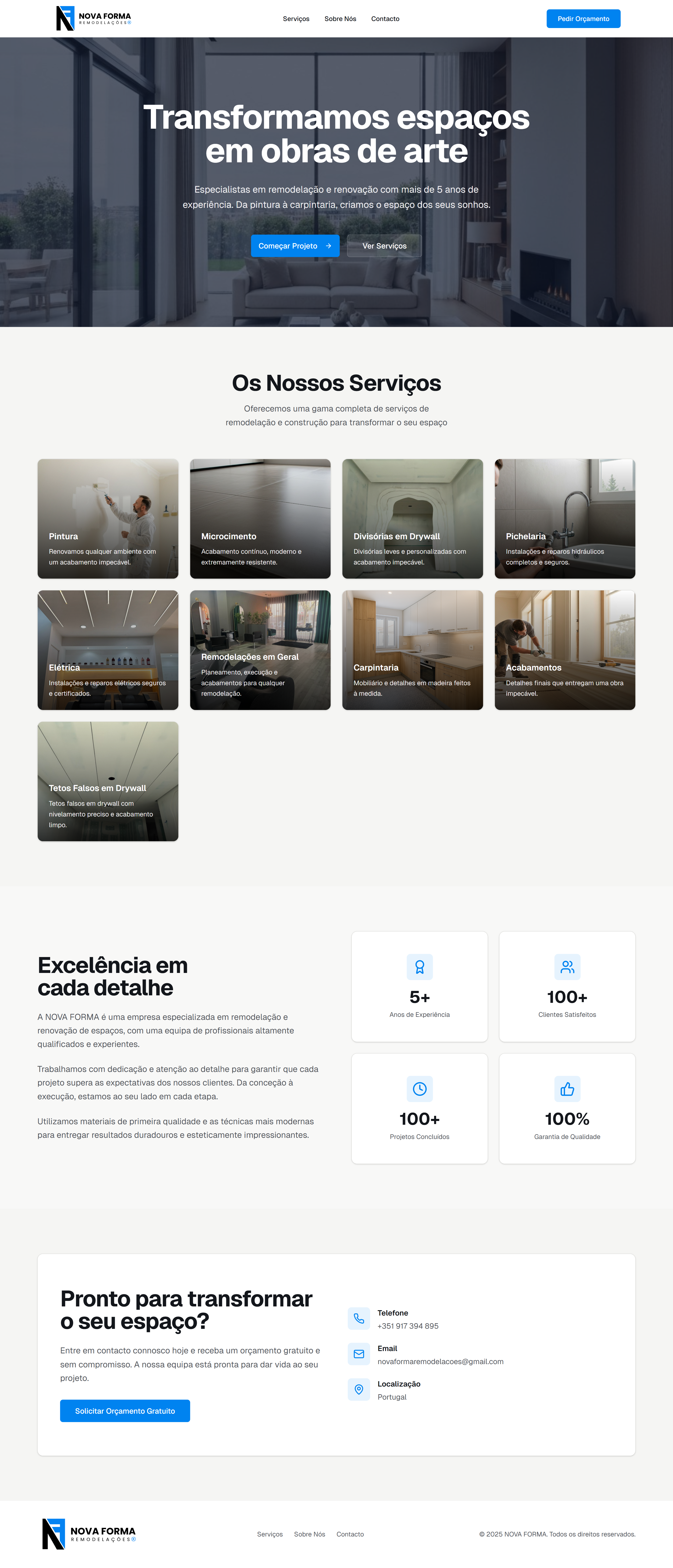 Screenshot of Nova Forma